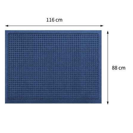 พรมเช็ดเท้าดักฝุ่น KLEEN-TEX WHII 88X116 ซม. สีกรมท่า_7