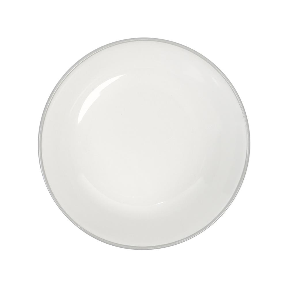 จานบัวลึกเซรามิก 7 นิ้ว KECH CANTAL สีเทา