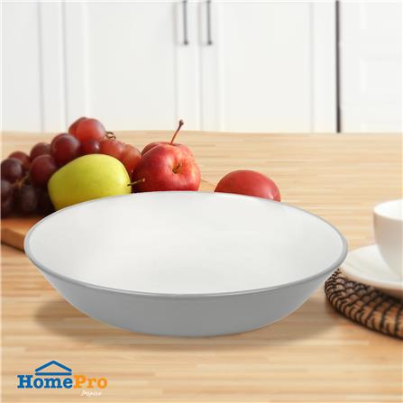 จานบัวลึกเซรามิก 7 นิ้ว KECH CANTAL สีเทา_3