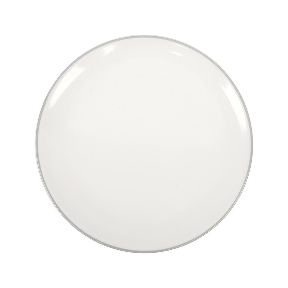 จานบัวเซรามิก 10 นิ้ว KECH CANTAL สีเทา