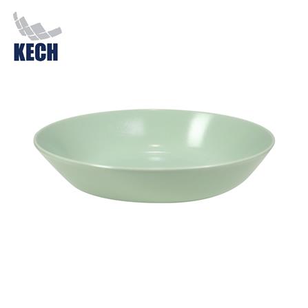 จานลึกเซรามิก 7 นิ้ว KECH LANZO สีเขียว_0