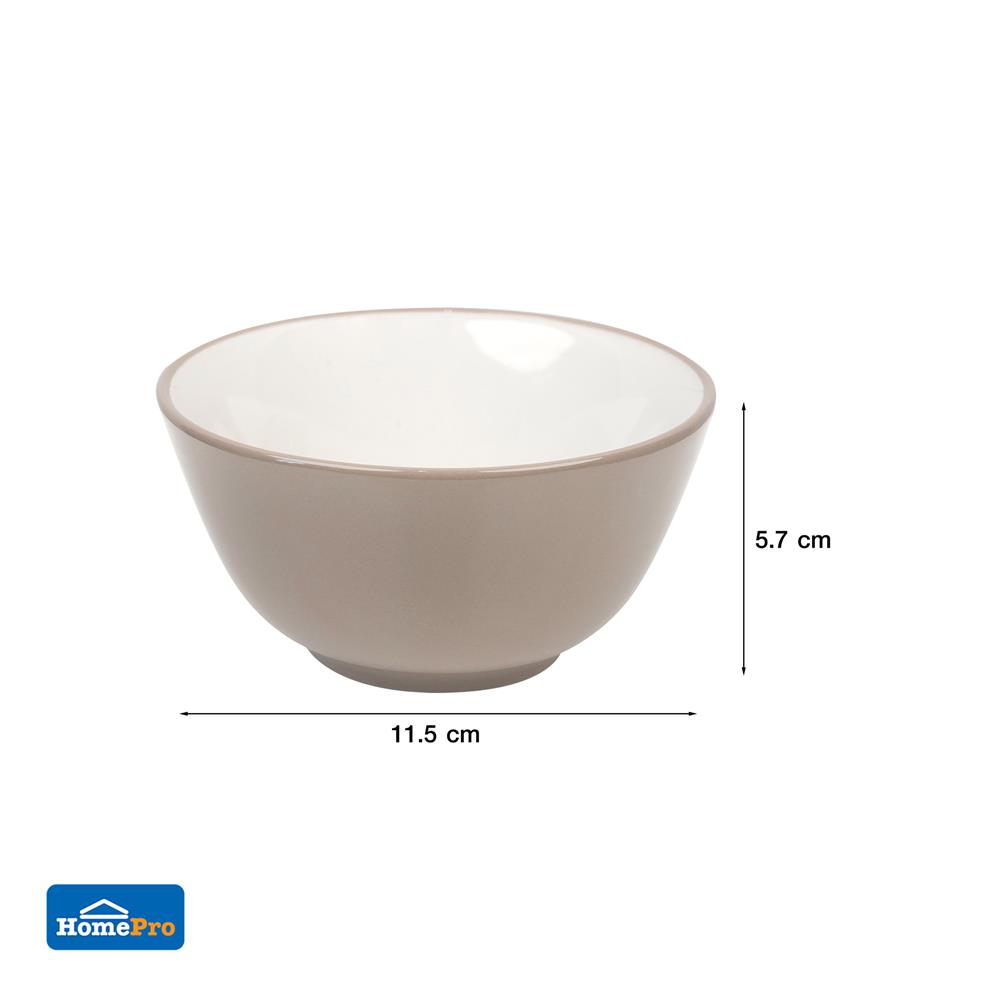 ชามเซรามิก 4.5 นิ้ว KECH CANTAL สีเบจ
