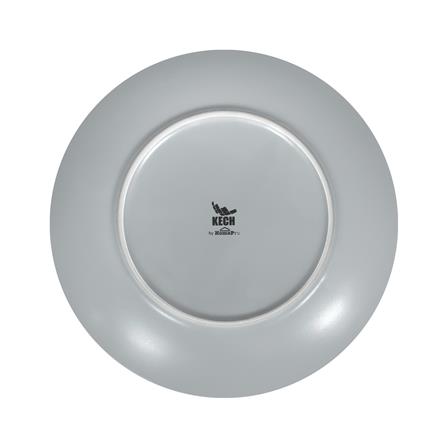 ชุดจานบัวเซรามิก 7.5 นิ้ว KECH LANZO สีเทา 4 ใบ_4