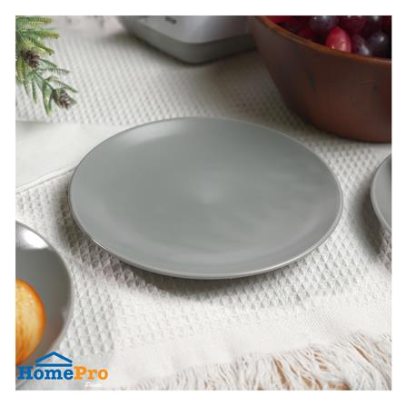 ชุดจานบัวเซรามิก 7.5 นิ้ว KECH LANZO สีเทา 4 ใบ_5