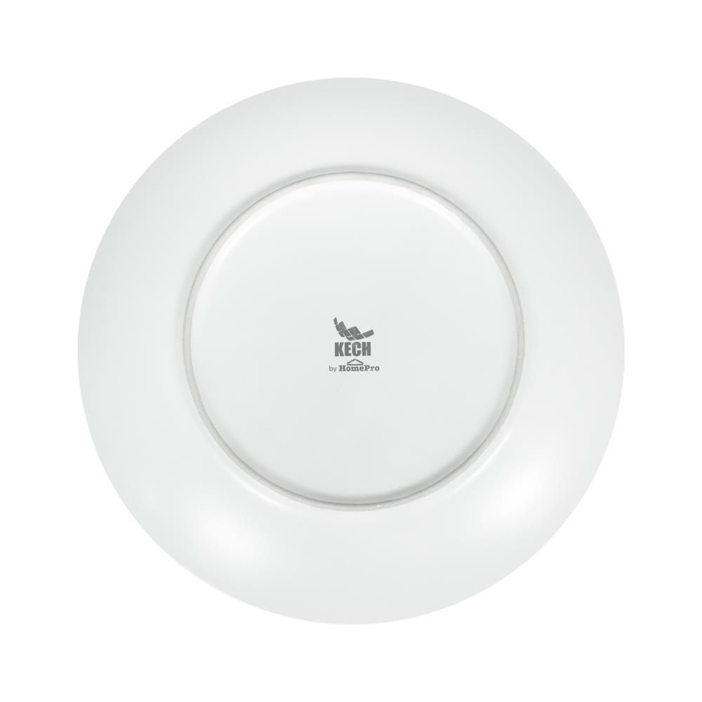 ชุดจานบัวเซรามิก 7.5 นิ้ว KECH LANZO สีขาว 4 ใบ