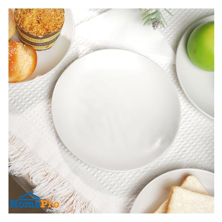 ชุดจานบัวเซรามิก 7.5 นิ้ว KECH LANZO สีขาว 4 ใบ_5