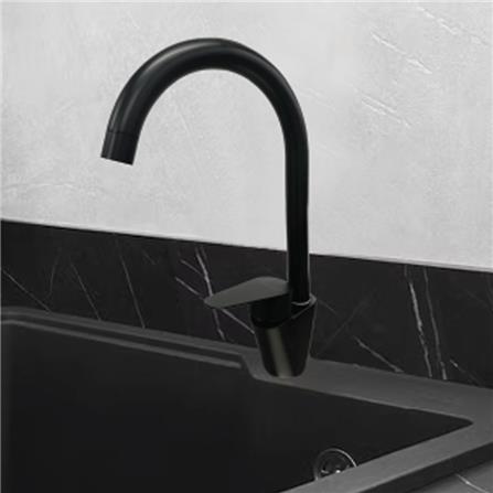 ก๊อกซิงค์ผสมเคาน์เตอร์ TECNOPLUS TNP COMO BLACK สีดำ_2