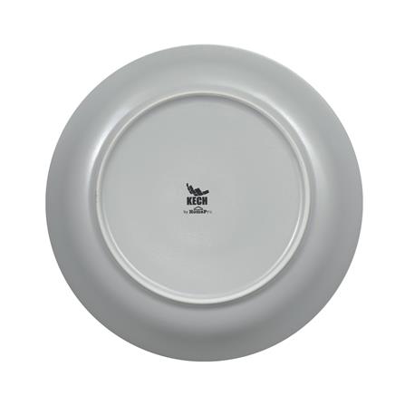 ชุดจานลึกเซรามิก 8 นิ้ว KECH LANZO สีเทา 4 ใบ_4