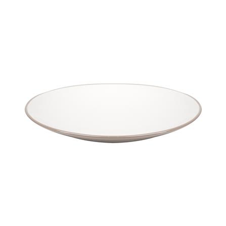 จานบัวเซรามิก 8 นิ้ว KECH CANTAL สีเบจ