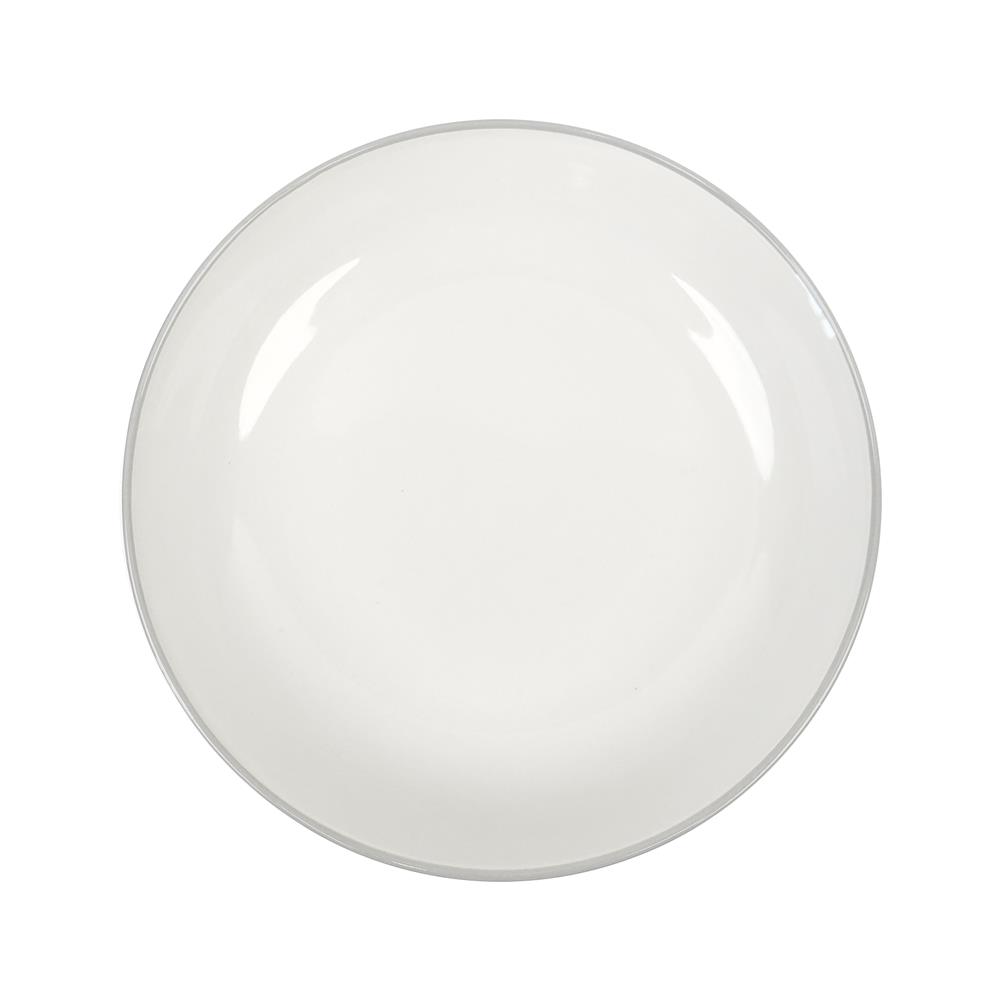 จานบัวลึกเซรามิก 8 นิ้ว KECH CANTAL สีเทา