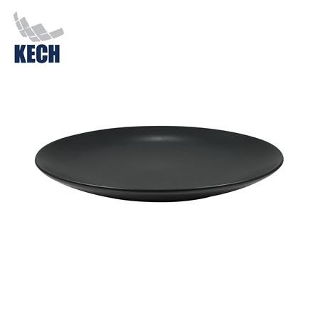 จานบัวเซรามิก 7.5 นิ้ว KECH LANZO สีดำ_0