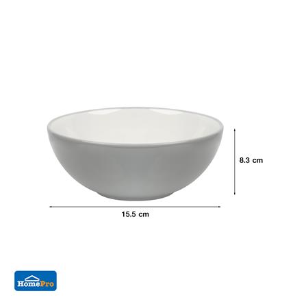 ชามเซรามิก 6 นิ้ว KECH CANTAL สีเทา_4