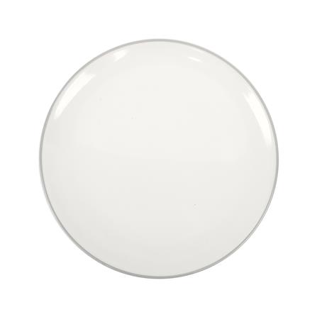 จานบัวเซรามิก 8 นิ้ว KECH CANTAL สีเทา_1