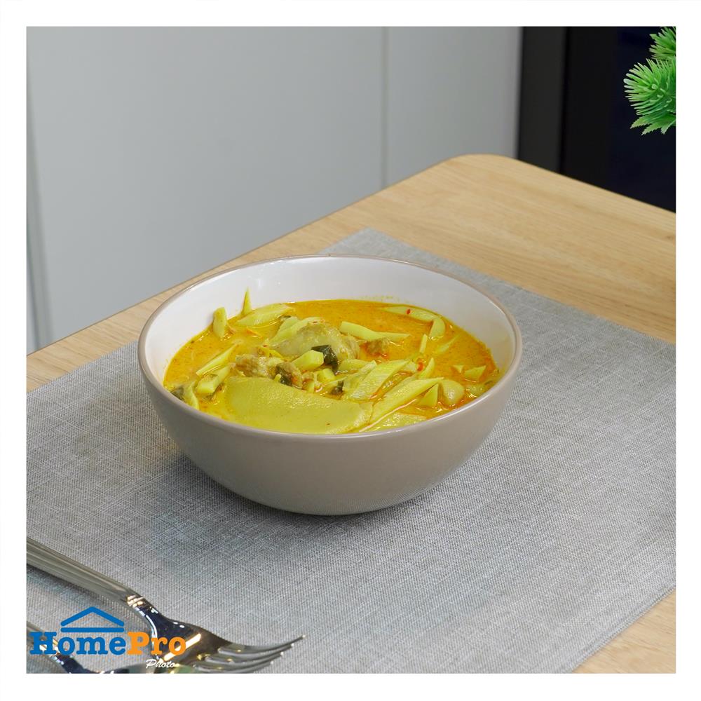 ชามเซรามิก 6 นิ้ว KECH CANTAL สีเบจ