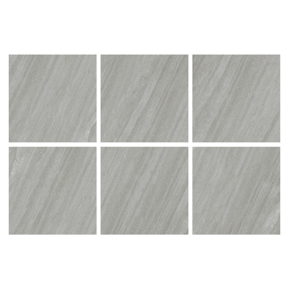 กระเบื้องพื้น 60x60 ซม. COTTO คาแร็กซิส เทาอ่อน PM 1.44 ตร.ม.