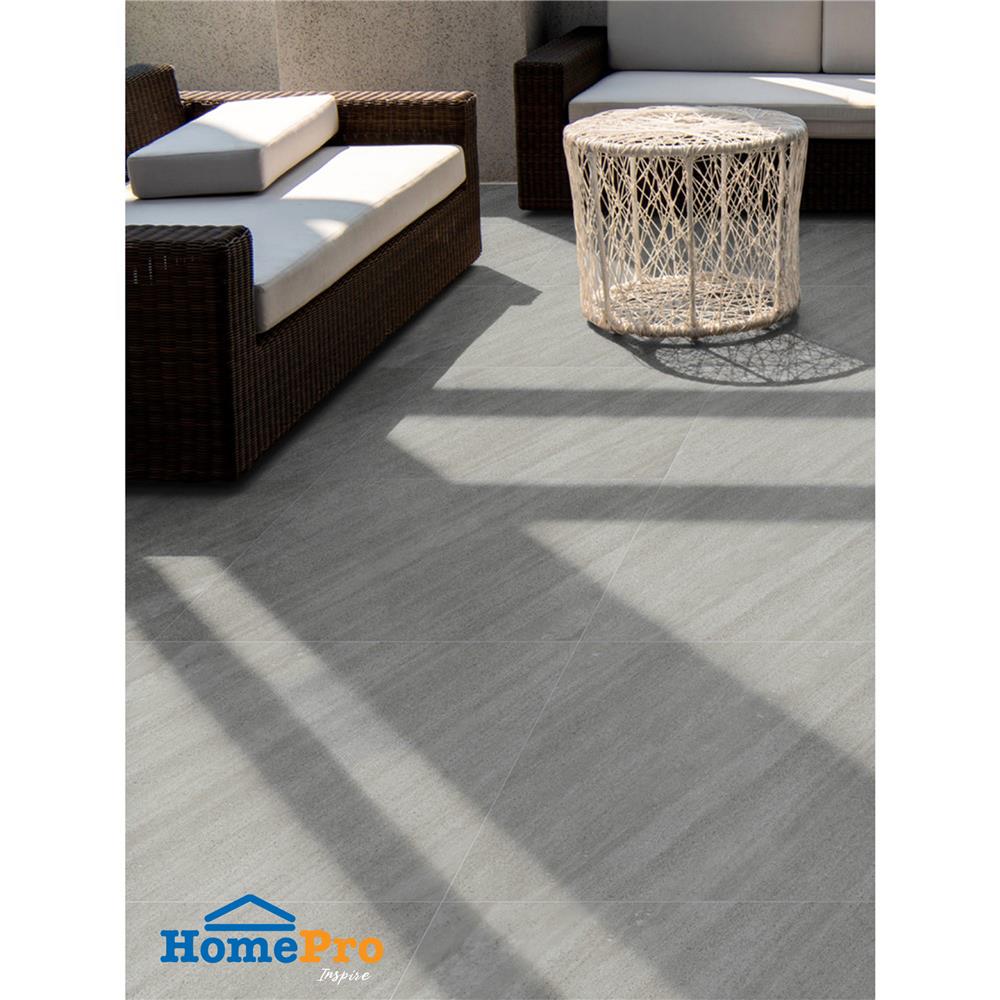 กระเบื้องพื้น 60x60 ซม. COTTO คาแร็กซิส เทาอ่อน PM 1.44 ตร.ม.