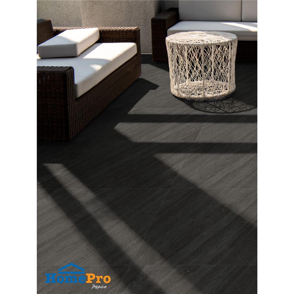 กระเบื้องพื้น 60x60 ซม. COTTO คาแร็กซิส กราไฟต์ PM 1.44 ตร.ม.