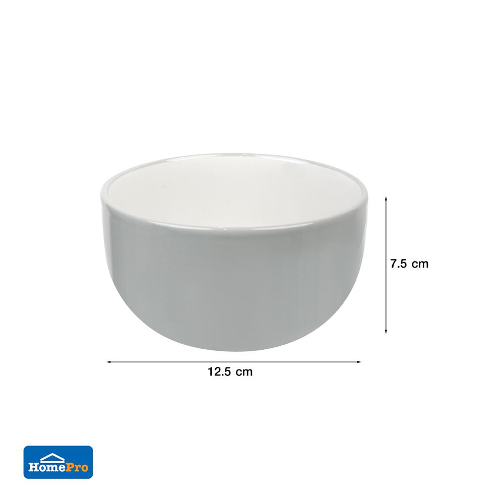 ชามเซรามิก 5 นิ้ว KECH CANTAL สีเทา