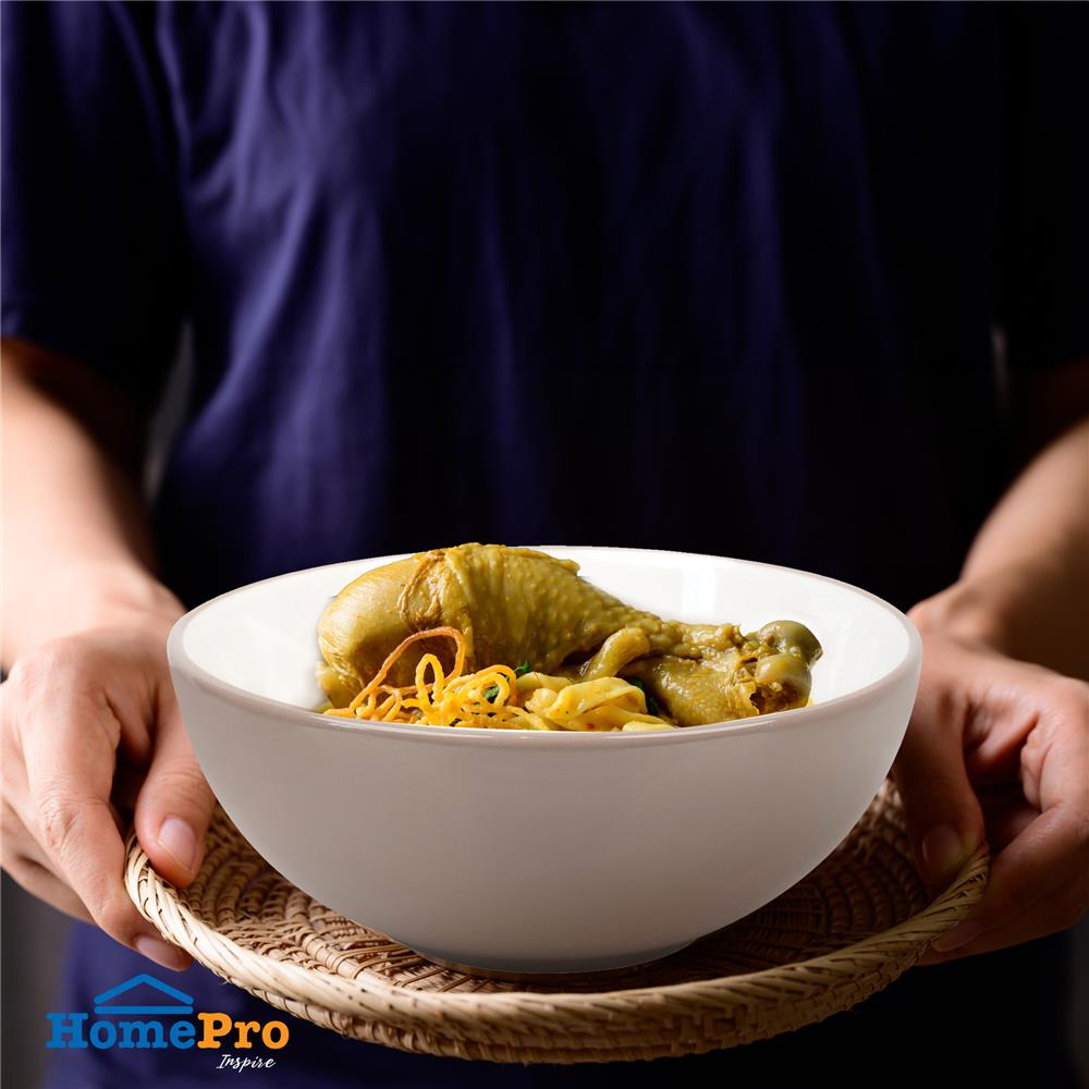 ชามเซรามิก 7.5 นิ้ว KECH CANTAL สีเบจ