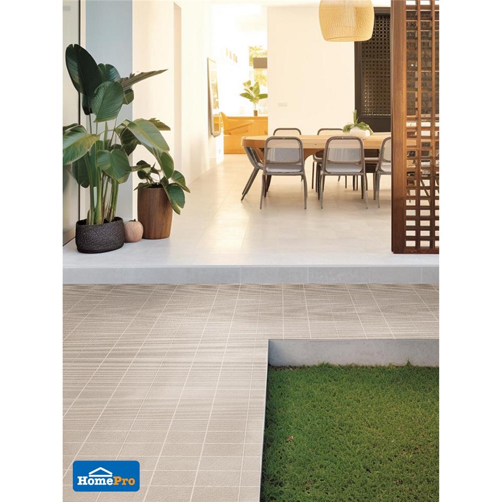 กระเบื้องพื้นพอร์ซเลน  40x40 ซม. CERGRES เบนจิโร่ เบจ A 0.96 ตร.ม.