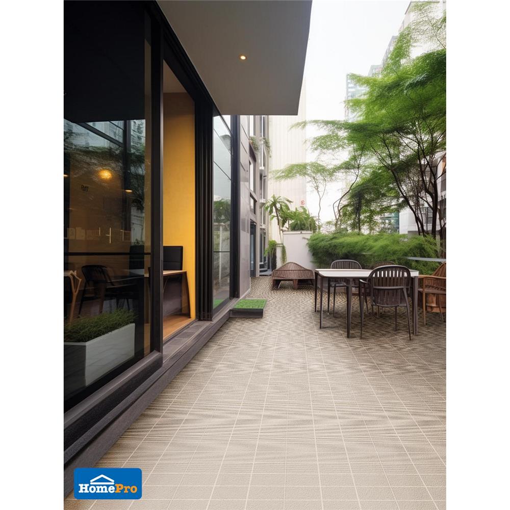 กระเบื้องพื้นพอร์ซเลน  40x40 ซม. CERGRES เบนจิโร่ เบจ A 0.96 ตร.ม.