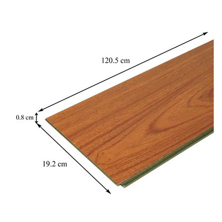 พื้นลามิเนต CROBERN HYBRID 8 มม. 1.85 ตร.ม. สี TEAK NATURDIELE_4