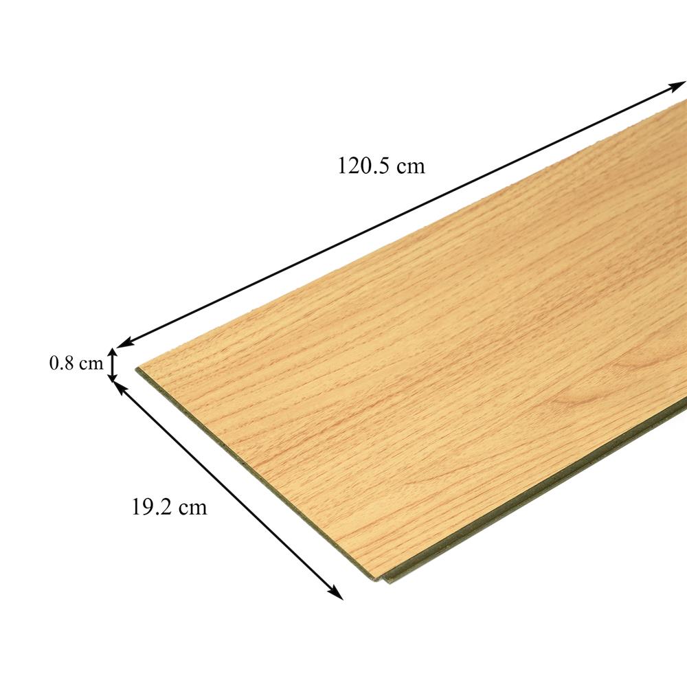 พื้นลามิเนต CROBERN HYBRID 8 มม. 1.85 ตร.ม. สี ASSISI OAK