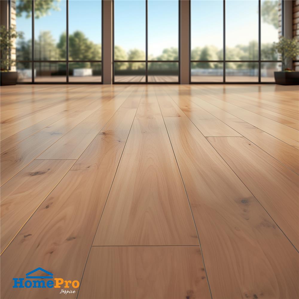 พื้นลามิเนต CROBERN HYBRID 8 มม. 1.85 ตร.ม. สี CANYON BARNWOOD OAK