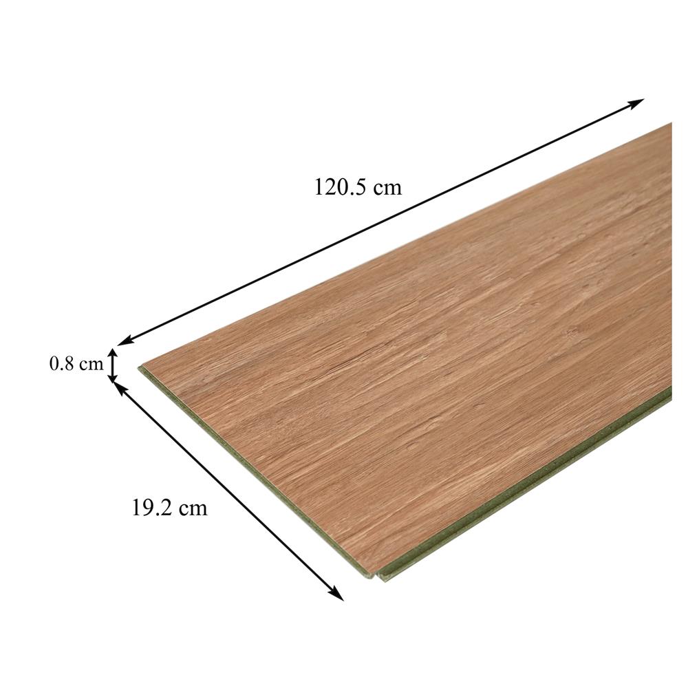 พื้นลามิเนต CROBERN HYBRID 8 มม. 1.85 ตร.ม. สี CANYON BARNWOOD OAK