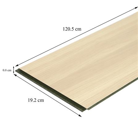 พื้นลามิเนต CROBERN HYBRID 8 มม. 1.85 ตร.ม. สี BORAS ASH_3