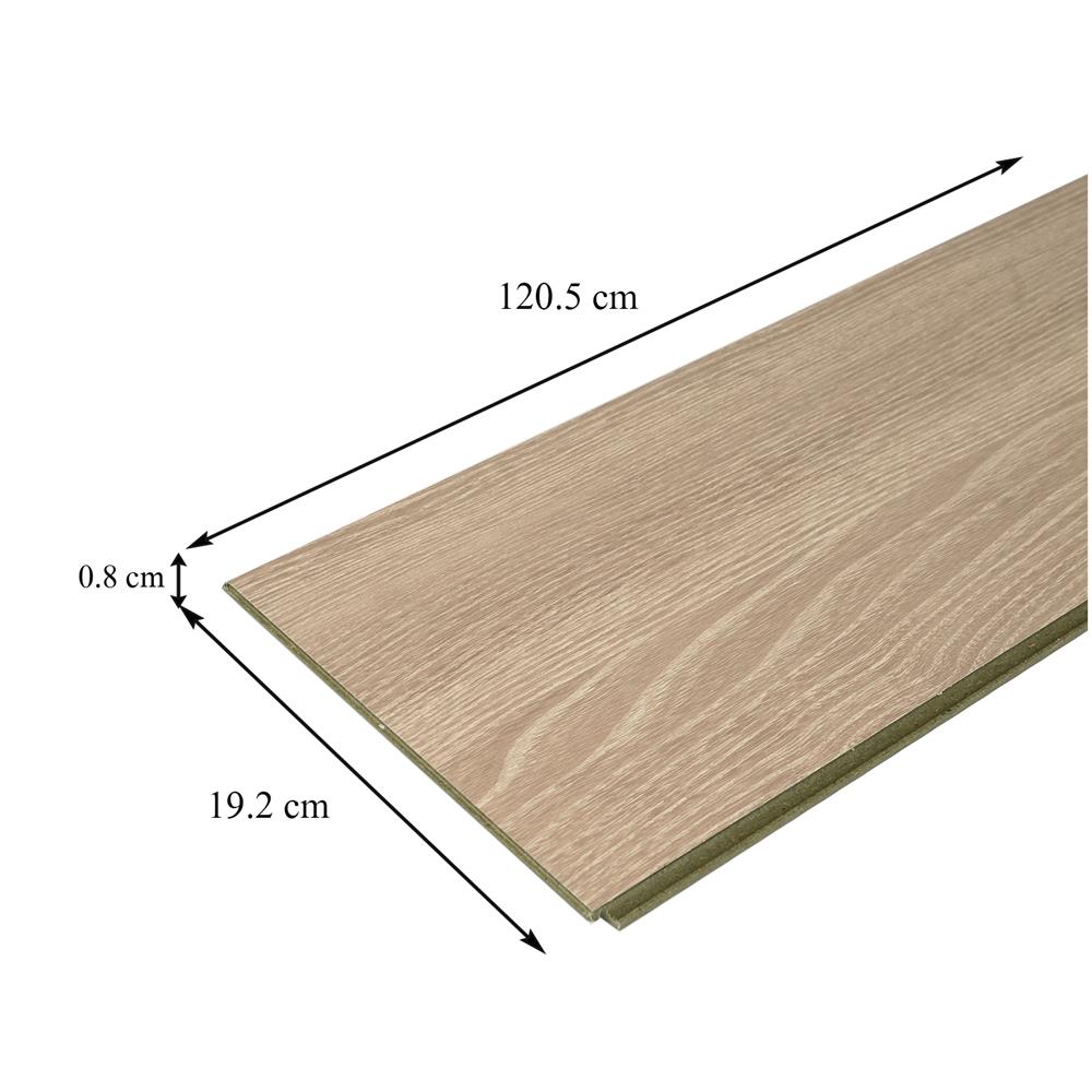 พื้นลามิเนต CROBERN HYBRID 8 มม. 1.85 ตร.ม. สี CANYON RINCON