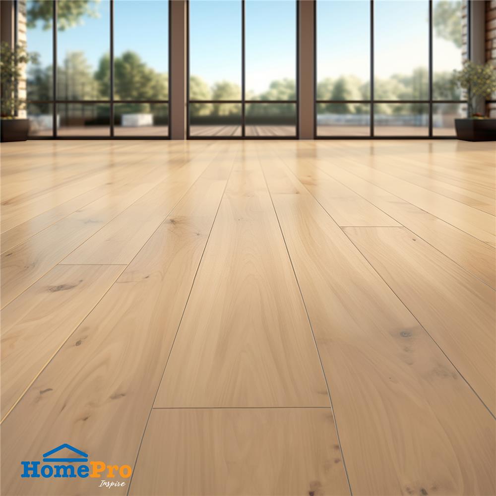 พื้นลามิเนต CROBERN HYBRID 8 มม. 1.85 ตร.ม. สี MARIBO OAK