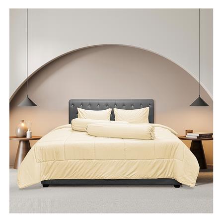 ชุดผ้าปูที่นอน 6 ฟุต 6 ชิ้น PICASSO CLASSIC STYLE สี COPEN CREAM