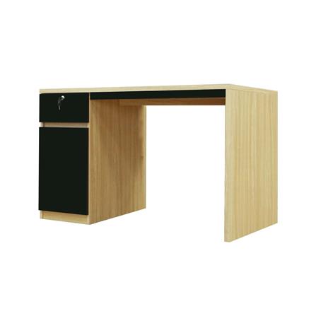 โต๊ะทำงาน BURO REVOLUTION DK120 LR 120 ซม. สีเนเชอรัลแอช/ดำ