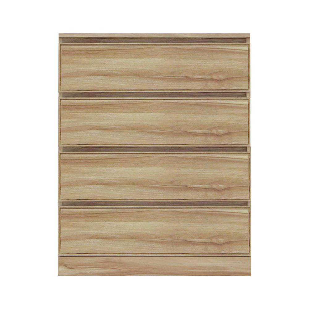 ตู้ลิ้นชัก 4 ลิ้นชัก BURO ANTARES LC80 DW สีอโรม่าโอ๊ค