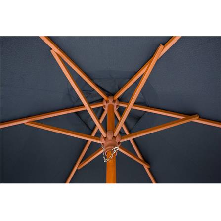 ผ้าร่มสนามกลม IVY 2.1 ม. สีดำ_2