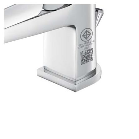 ก๊อกอ่างล้างหน้าผสม ENGLEFIELD TOZZO K-7696X-4-CP สีโครม_2