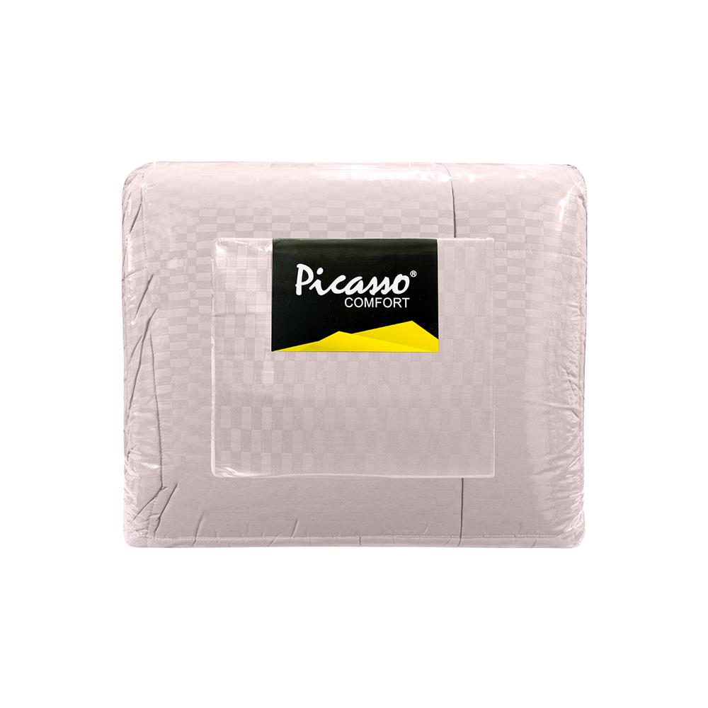 ชุดผ้าปูที่นอน 6 ฟุต 6 ชิ้น PICASSO CLASSIC สี LAGOS PINK