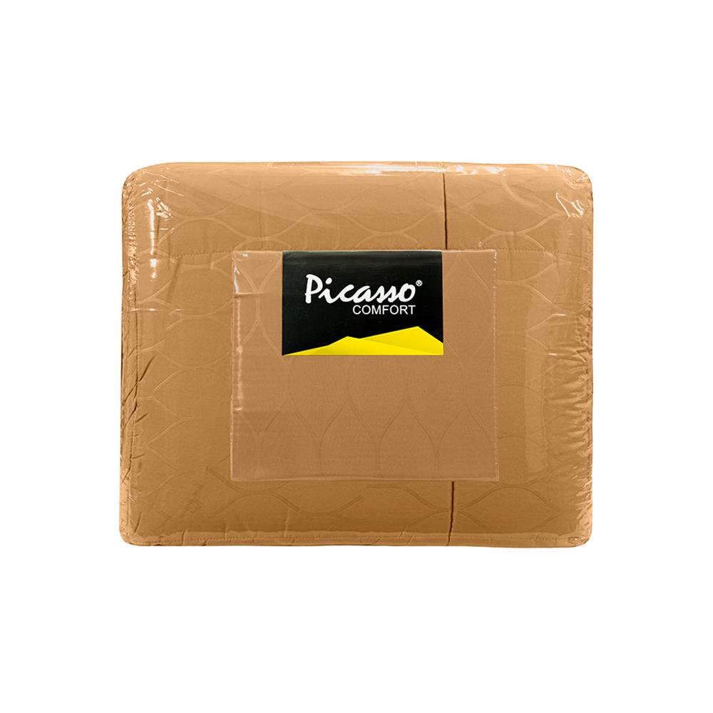 ชุดผ้าปูที่นอน 6 ฟุต 6 ชิ้น PICASSO CLASSIC STYLE สี COPEN ORANGE