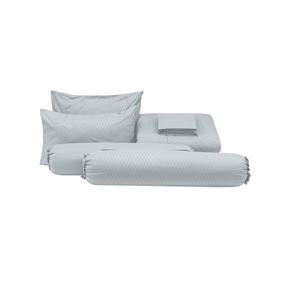 ชุดผ้าปูที่นอน 6 ฟุต 6 ชิ้น PICASSO CLASSIC สี LAGOS GREY