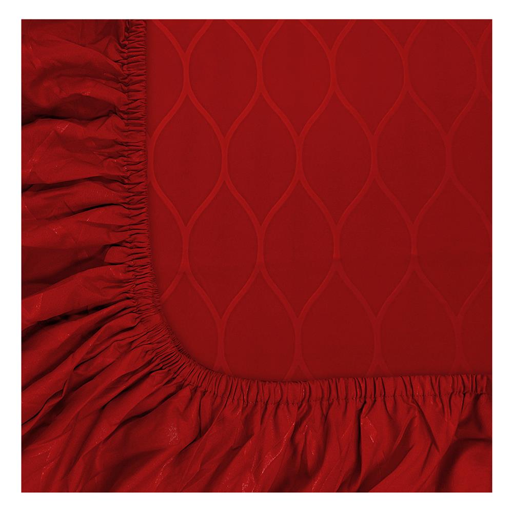 ชุดผ้าปูที่นอน 6 ฟุต 6 ชิ้น PICASSO CLASSIC STYLE สี COPEN RED