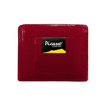ชุดผ้าปูที่นอน 6 ฟุต 6 ชิ้น PICASSO CLASSIC STYLE สี COPEN RED_4