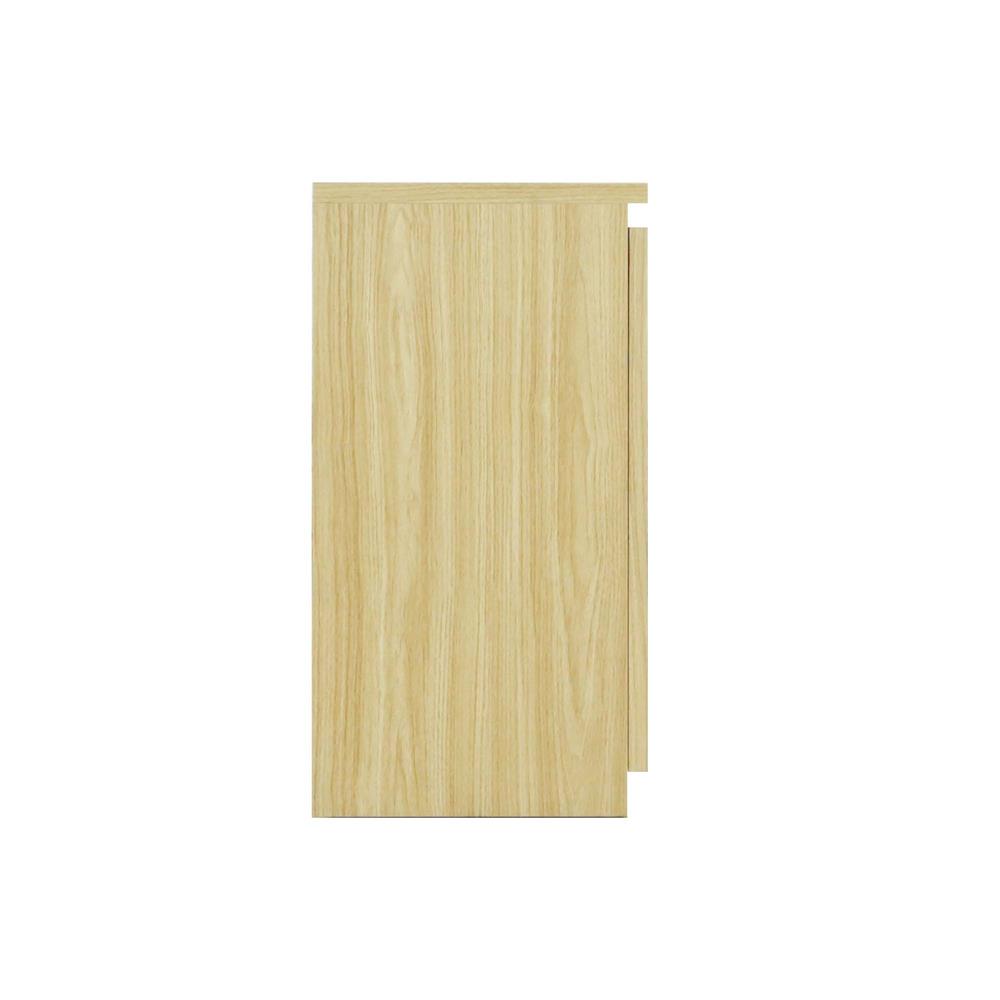 ตู้บานเปิด BURO REVOLUTION LC80 DO สีเนเชอรัลแอช/ดำ