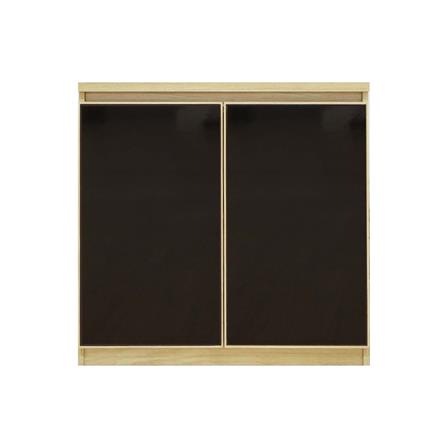 ตู้บานเปิด BURO REVOLUTION LC80 DO สีเนเชอรัลแอช/ดำ_1