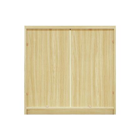 ตู้บานเปิด BURO REVOLUTION LC80 DO สีเนเชอรัลแอช/ดำ_3