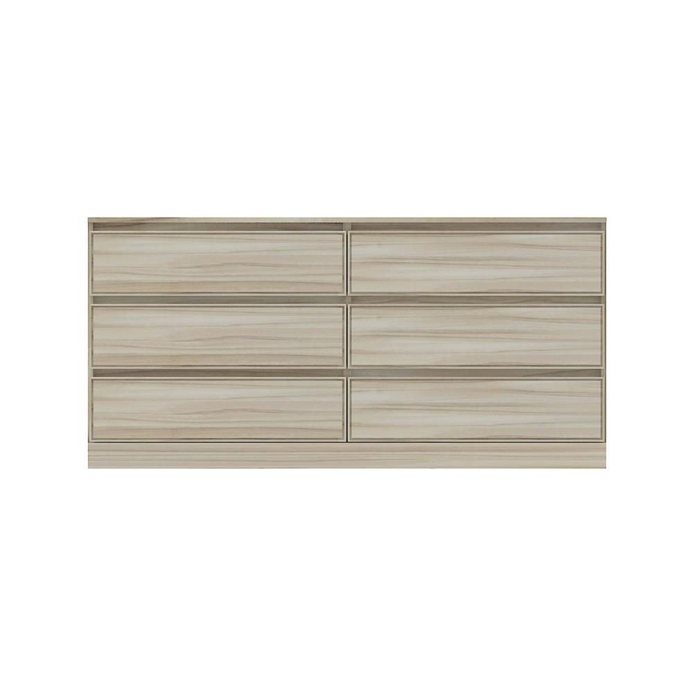 ตู้ลิ้นชัก 6 ลิ้นชัก BURO ANTARES LC160 DW สีอโรม่าโอ๊ค