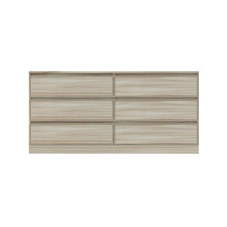 ตู้ลิ้นชัก 6 ลิ้นชัก BURO ANTARES LC160 DW สีอโรม่าโอ๊ค_1