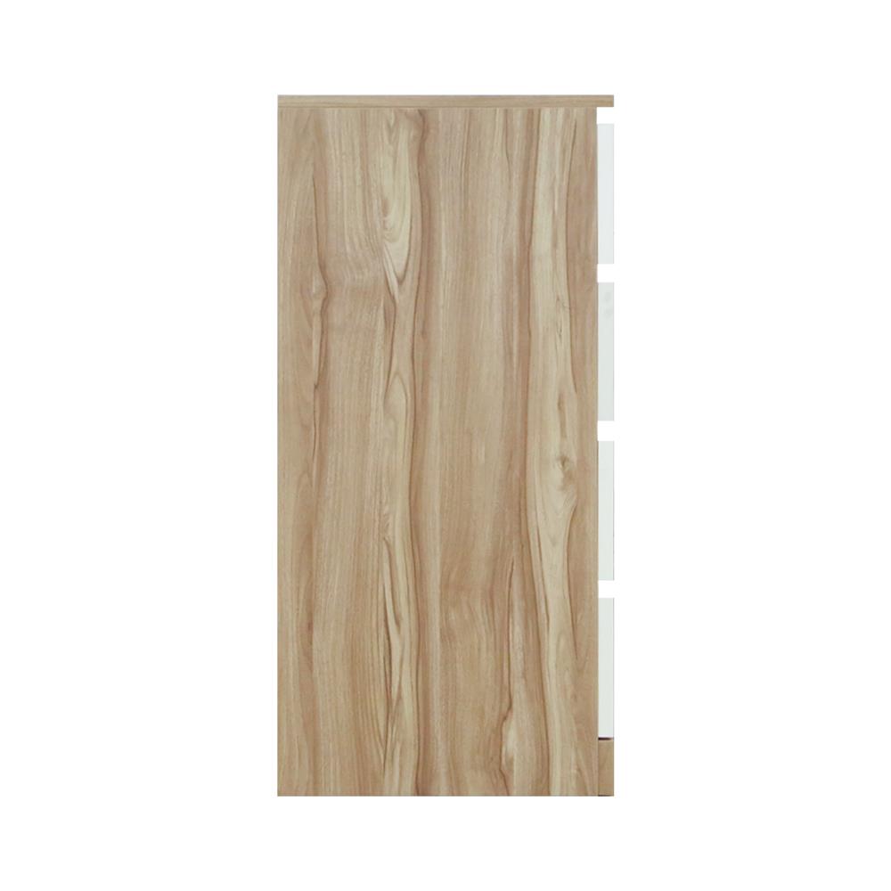 ตู้ลิ้นชัก 4 ลิ้นชัก BURO ANTARES LC80 DW สีอโรม่าโอ๊ค/ขาว