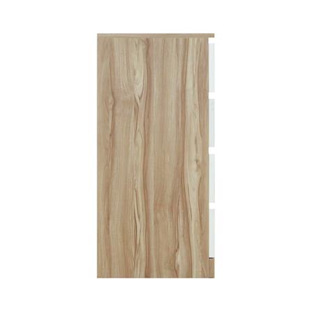 ตู้ลิ้นชัก 4 ลิ้นชัก BURO ANTARES LC80 DW สีอโรม่าโอ๊ค/ขาว_3