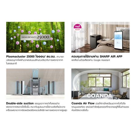 เครื่องฟอกอากาศ SHARP FX-S120B-H 84 ตารางเมตร_3